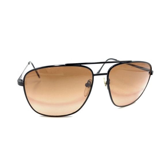 Serengeti Drivers 5241R Black Aviator Sunglasses Brown Lens 140 Japan Designer